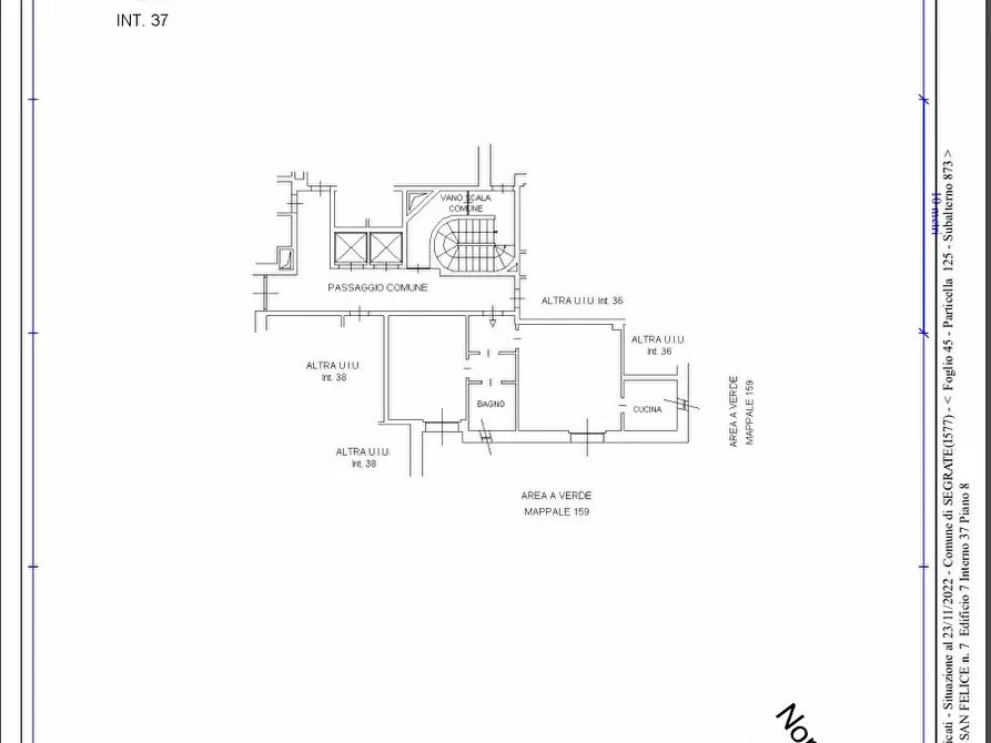 Immagine 22 di Casa trifamiliare in vendita  in Nona Strada, 7 a Buccinasco
