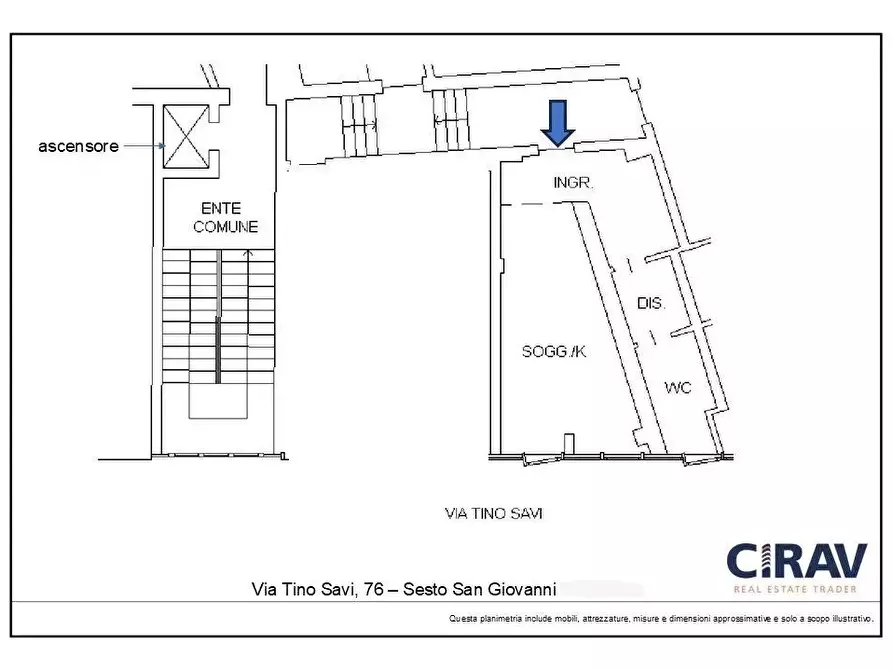 Immagine 34 di Casa trifamiliare in affitto  in VIA TINO SAVI, 76. a Sesto San Giovanni