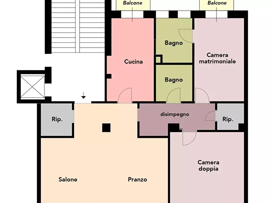 Immagine 38 di Casa trifamiliare in vendita  in Via Saverio Mercadante, 7 a Milano