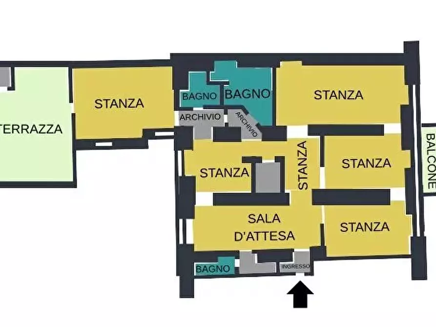 Immagine 2 di Castello in affitto  a Ventimiglia