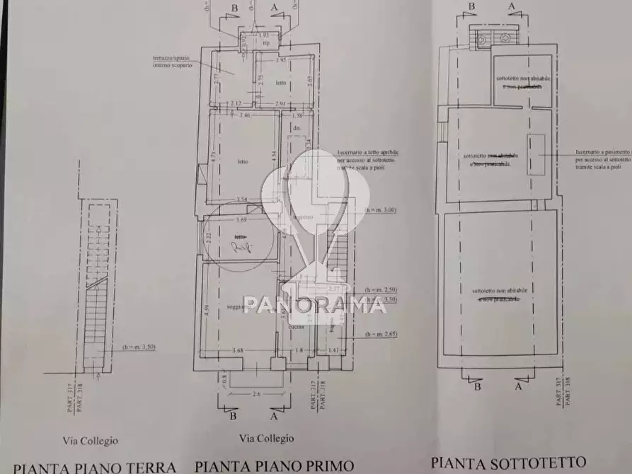 Immagine 35 di Casa trifamiliare in vendita  in Via Collegio, 16 a Alcamo