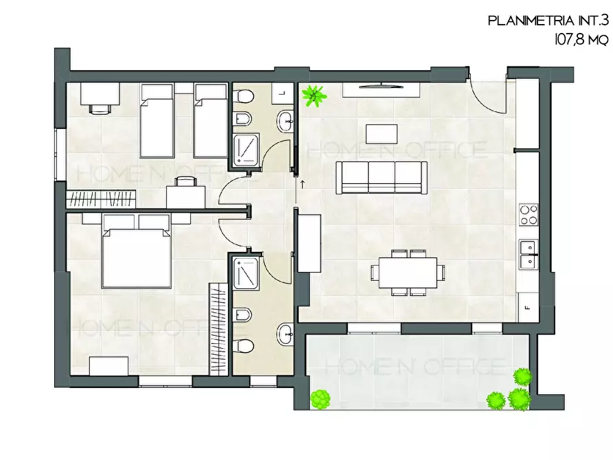 Immagine 10 di Casa trifamiliare in vendita  in contrada Cavoni a Altilia