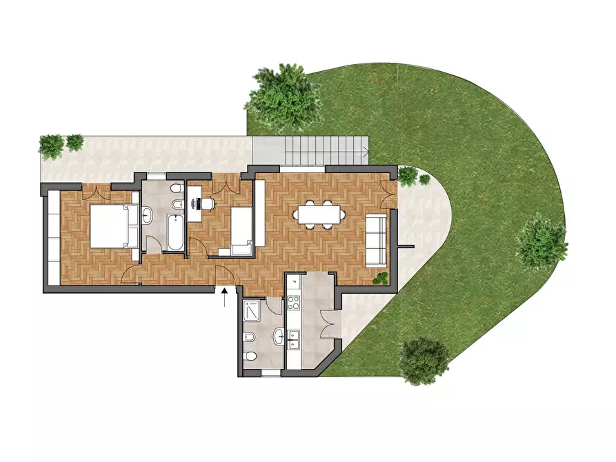 Immagine 30 di Casa trifamiliare in vendita  in Contrada Muoio Piccolo, 40 a Cosenza