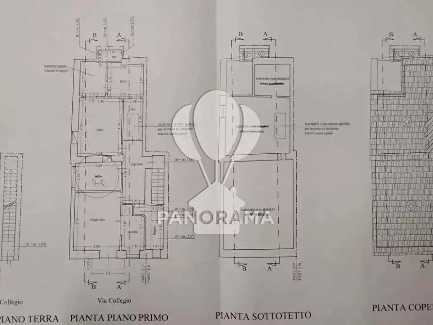 Immagine 14 di Casa trifamiliare in vendita  in Via Collegio, 16 a Alcamo