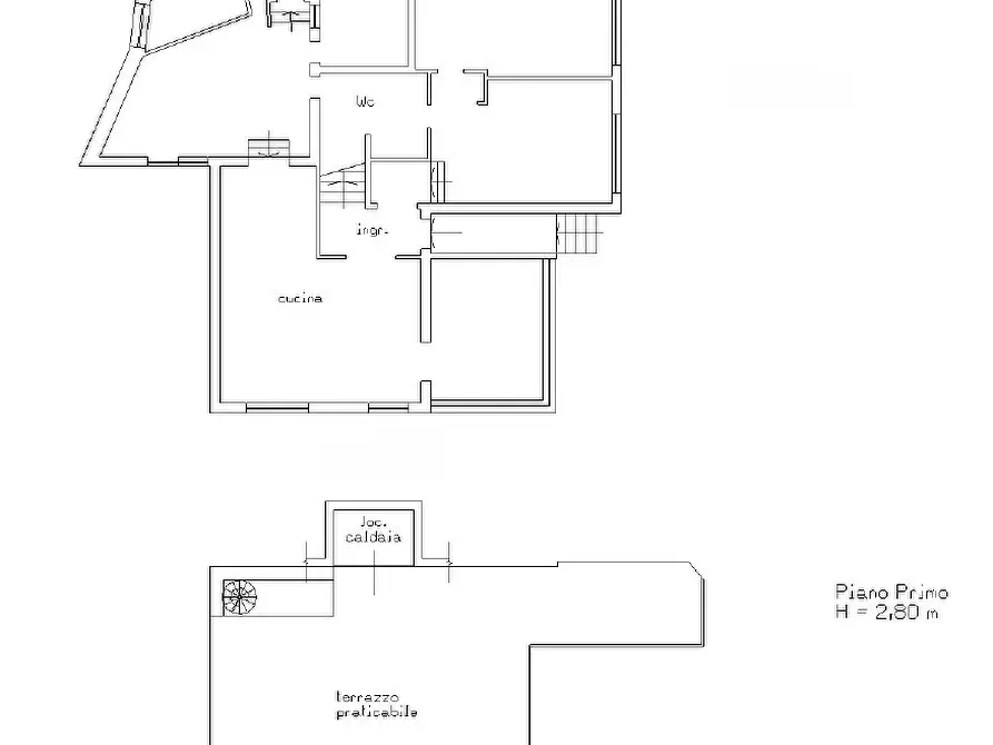 Immagine 42 di Casa trifamiliare in vendita  in via dei caduti a Coreglia Ligure