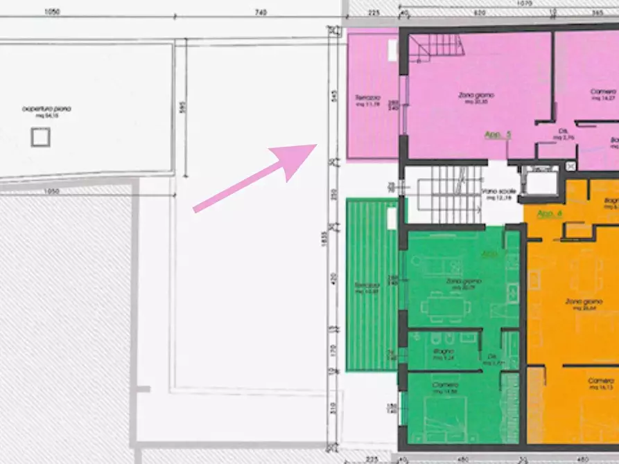 Immagine 4 di Casa trifamiliare in vendita  a Conegliano