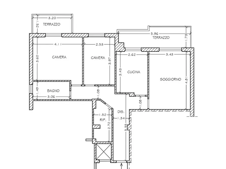 Immagine 13 di Casa trifamiliare in vendita  in Via Tre Scalini a Rapallo