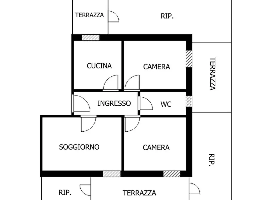 Immagine 19 di Casa trifamiliare in vendita  in Via Francolano a Avegno