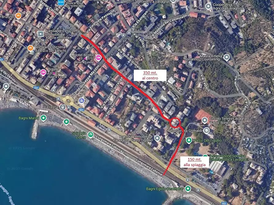 Immagine 28 di Casa trifamiliare in affitto  in Via Aurelia, 232 a Lavagna