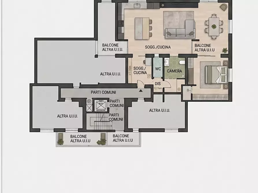 Immagine 40 di Casa trifamiliare in affitto  in Via Pier Paolo Pasolini, 8G. a Milano