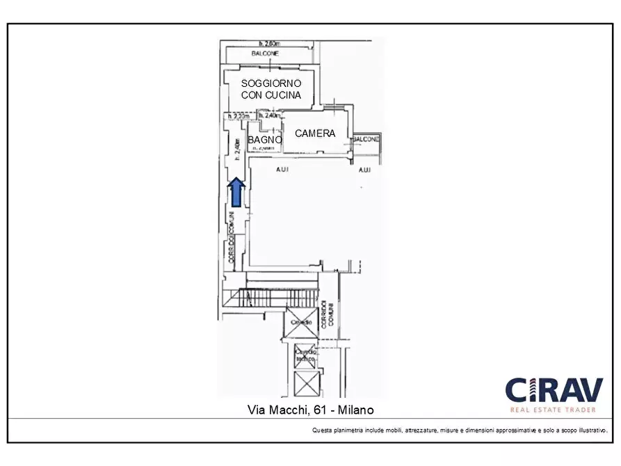 Immagine 48 di Casa trifamiliare in affitto  in Via Mauro Macchi, 61 a Milano