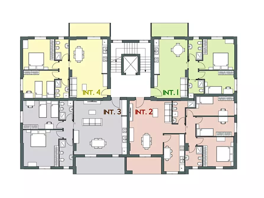 Immagine 12 di Casa trifamiliare in vendita  in contrada Cavoni a Altilia