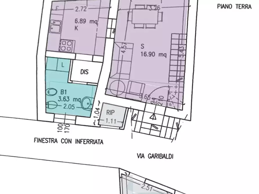 Immagine 3 di Casa trifamiliare in vendita  a Airole