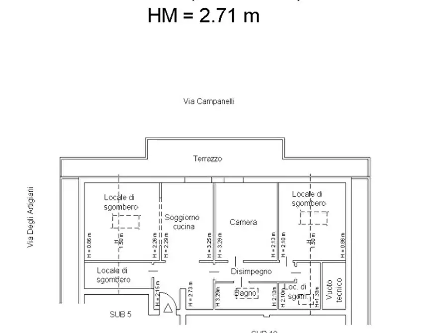 Immagine 13 di Casa trifamiliare in vendita  in Via degli Artigiani, 16 a Oristano
