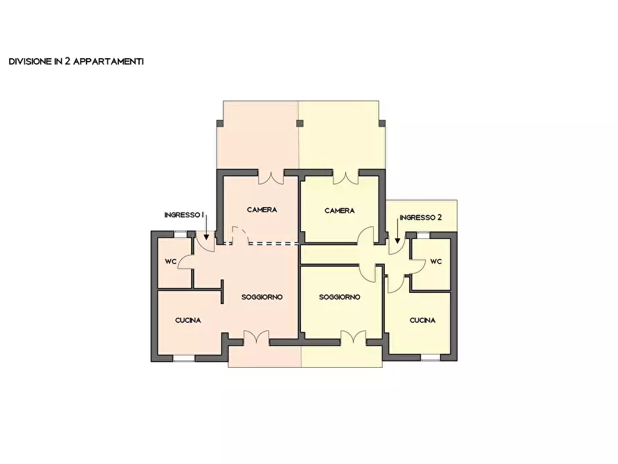 Immagine 26 di Casa trifamiliare in vendita  in Via delle Orchidee a Villapiana