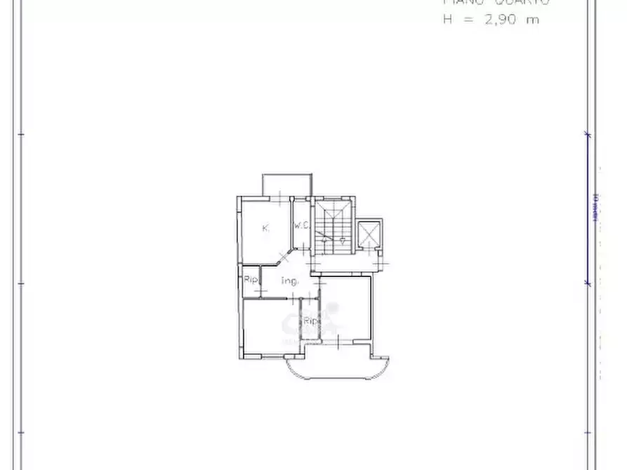 Immagine 10 di Casa trifamiliare in vendita  a Marsala