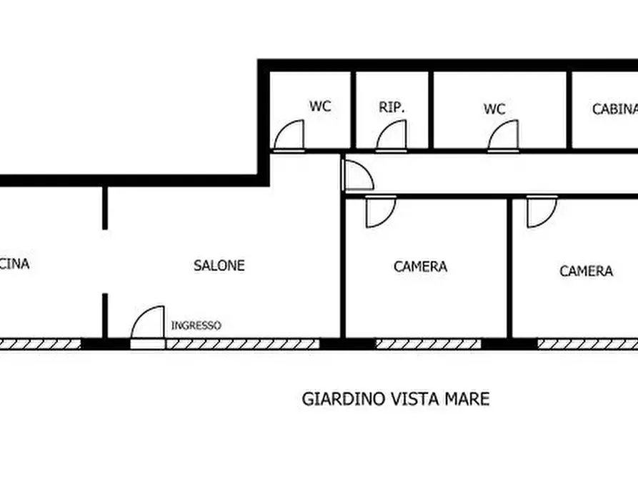 Immagine 2 di Terreno in vendita  in Via I Maggio a Coreglia Ligure