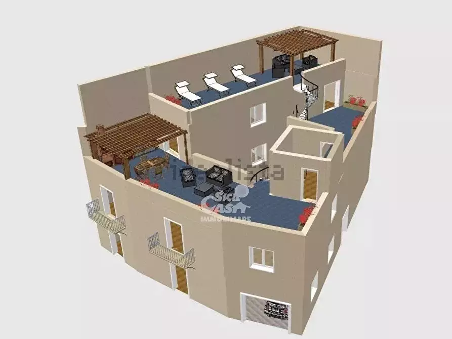 Immagine 6 di Monolocale in vendita  a Marsala