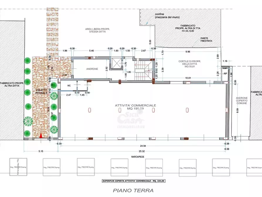 Immagine 10 di Casa trifamiliare in vendita  a Marsala