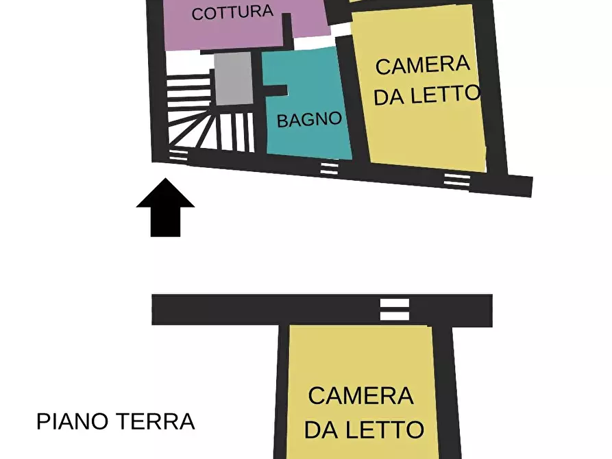 Immagine 19 di Casa trifamiliare in vendita  in Salita Alle Mura 18 a Ventimiglia