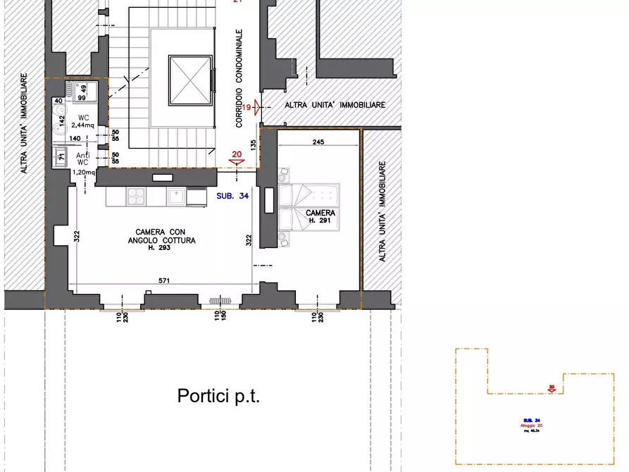 Immagine 30 di Casa trifamiliare in vendita  in Via Paolo Sacchi, 16 a Torino