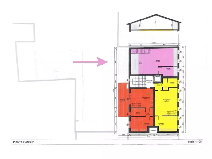 Immagine 5 di Casa trifamiliare in vendita  a Conegliano