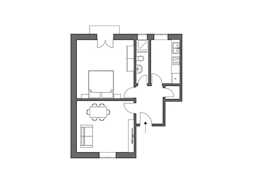 Immagine 9 di Casa trifamiliare in affitto  in Via Francesco Petrarca, 26 a Cosenza