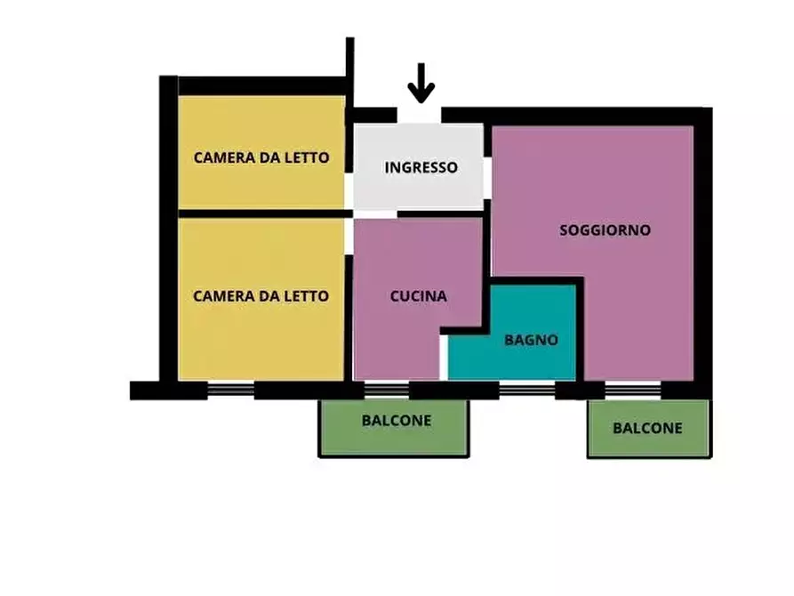 Immagine 3 di Casa trifamiliare in vendita  in Via Cristoforo Colombo 7 a Ventimiglia