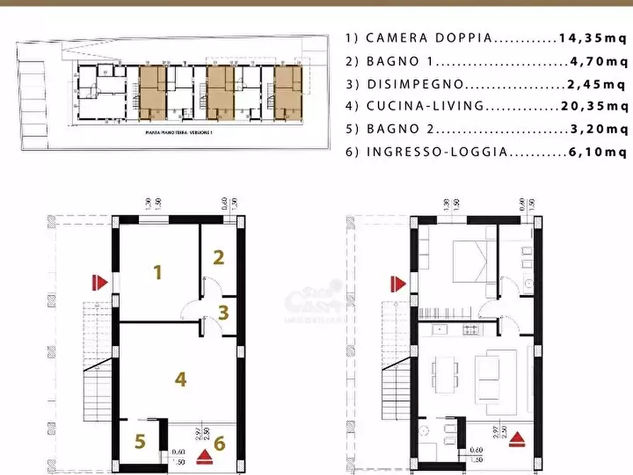 Immagine 12 di Casa trifamiliare in vendita  a San Vito Lo Capo