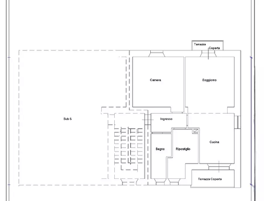 Immagine 35 di Casa trifamiliare in vendita  in Via Umbria, 1 a Macomer