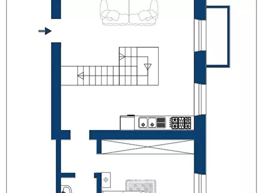 Immagine 35 di Casa trifamiliare in vendita  in Via Duchessa Canevaro a Avegno