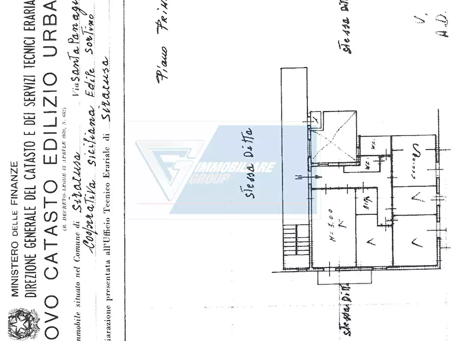 Immagine 18 di Casa trifamiliare in vendita  a Siracusa