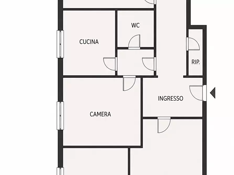 Immagine 27 di Casa trifamiliare in vendita  in Corso Giuseppe Garibaldi a Chiavari
