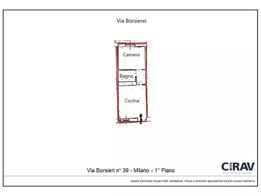 Immagine 20 di Casa trifamiliare in affitto  in VIA BORSIERI, 39. a Milano