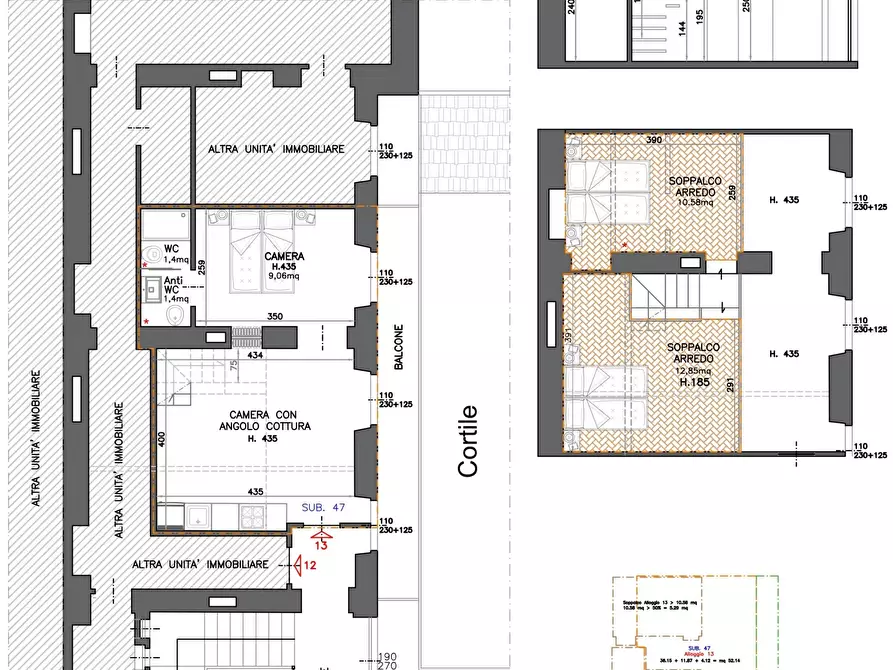 Immagine 28 di Casa trifamiliare in vendita  in Via Paolo Sacchi, 16 a Torino