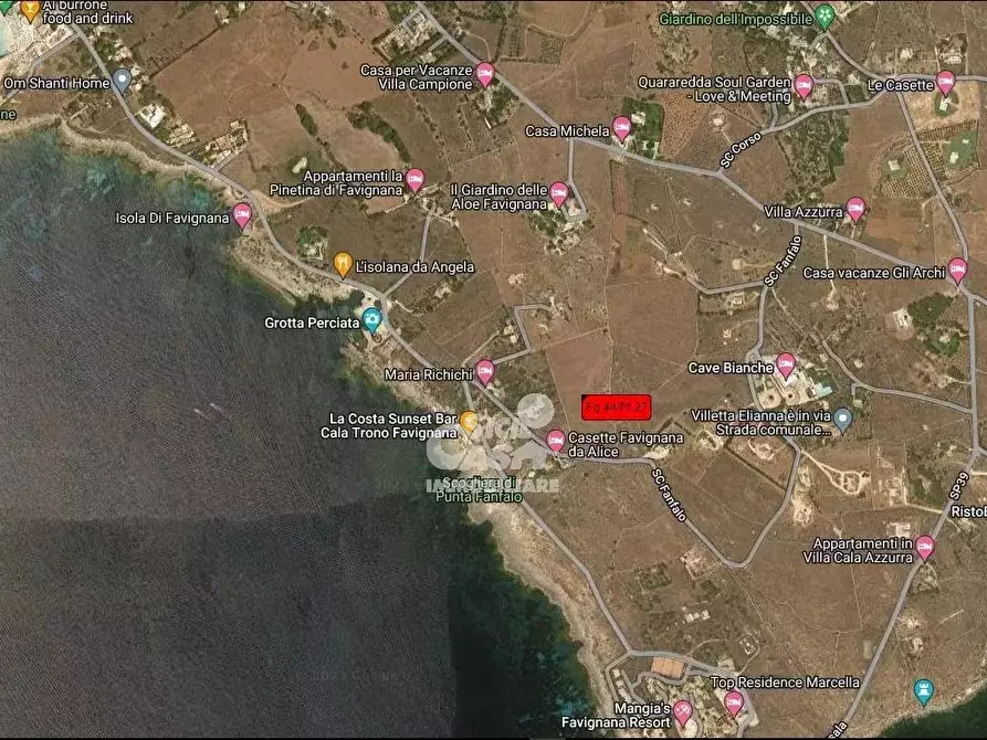 Immagine 2 di Terreno in vendita  a Favignana