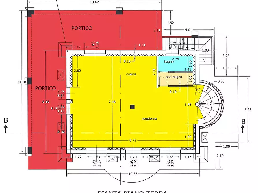 Immagine 2 di Villa in vendita  a Bientina