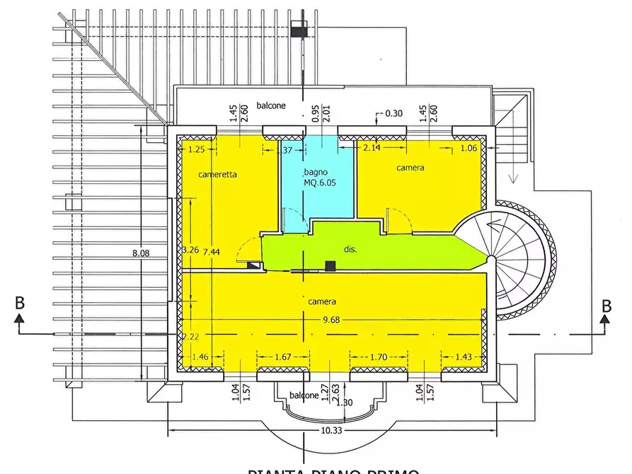 Immagine 3 di Villa in vendita  a Bientina