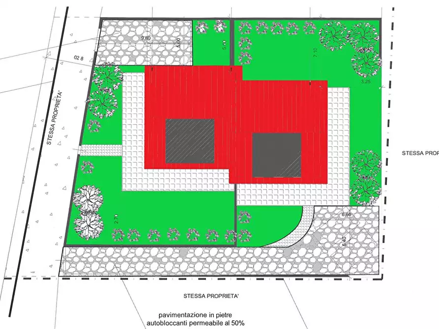 Immagine 6 di Casa bifamiliare in vendita  a Collesalvetti