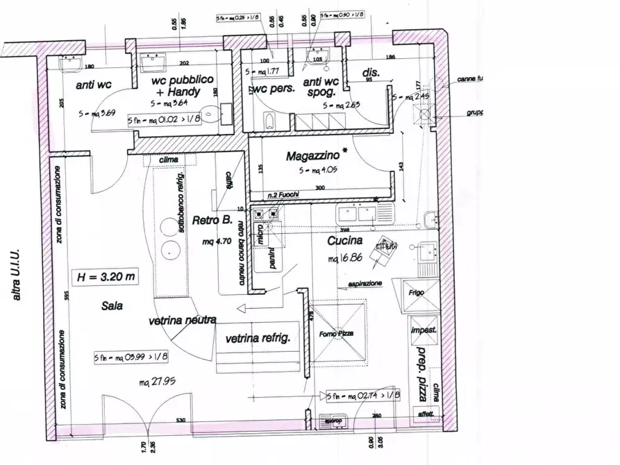 Immagine 10 di Locale commerciale in affitto  a Pisa