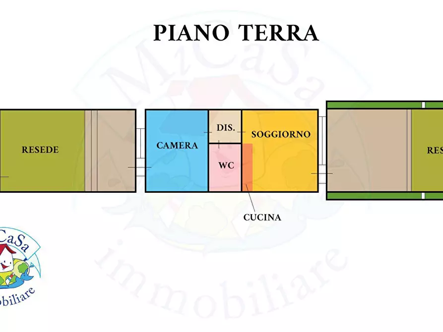 Immagine 5 di Villetta a schiera in vendita  a Pisa
