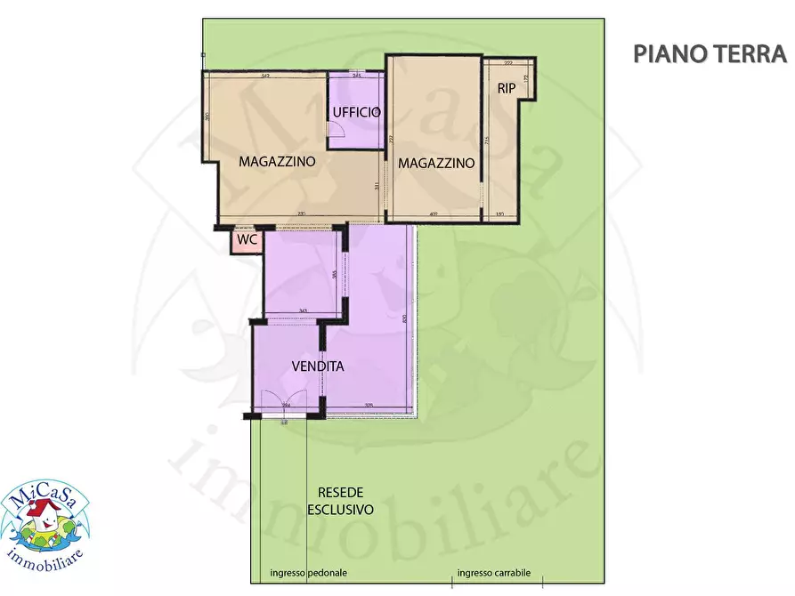 Immagine 1 di Locale commerciale in affitto  a Pisa