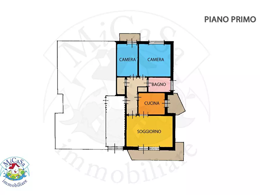 Immagine 2 di Appartamento in vendita  a Pisa
