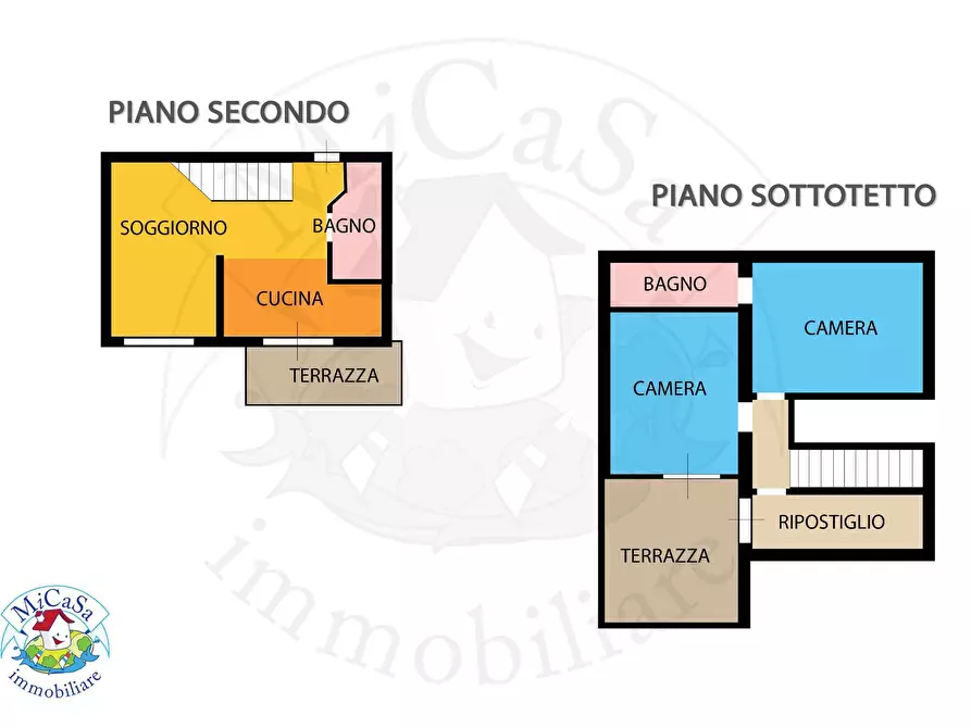 Immagine 3 di Mansarda in vendita  a Pisa