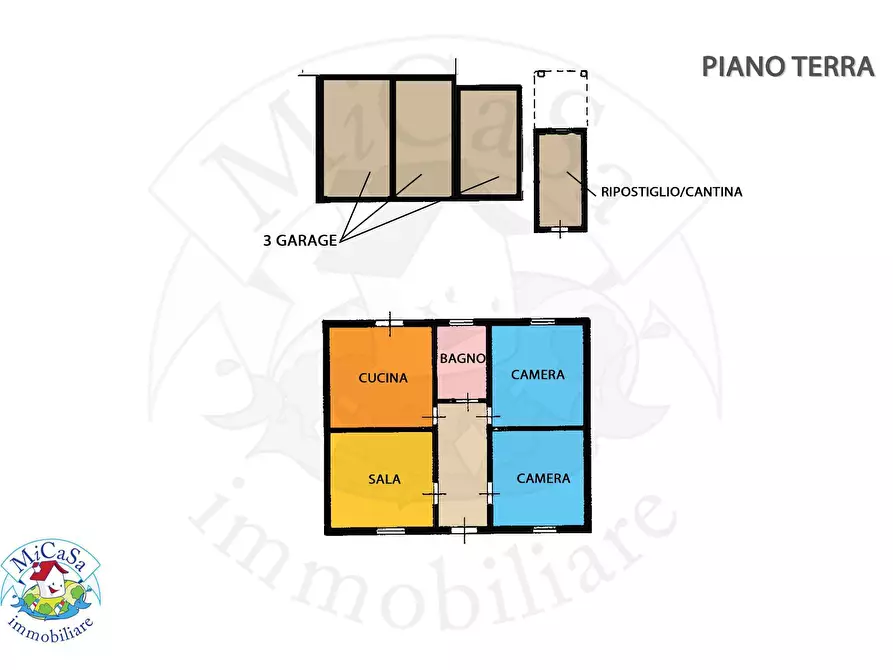 Immagine 2 di Villa in vendita  a Pisa