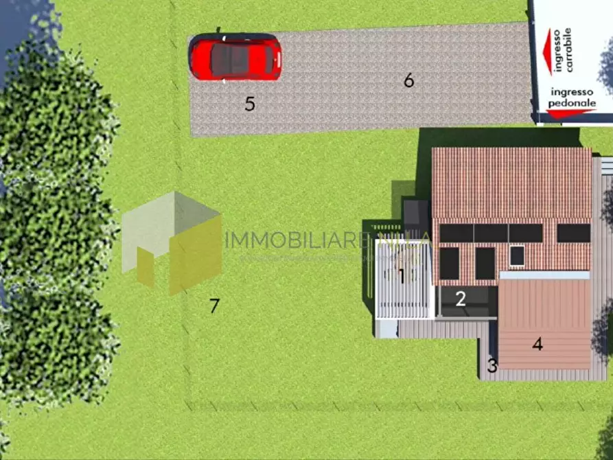 Immagine 2 di Casa semindipendente in vendita  a San Giuliano Terme