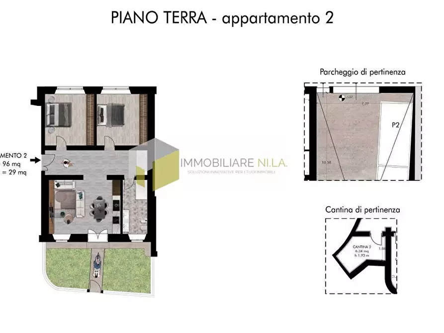 Immagine 6 di Appartamento in vendita  a Pisa