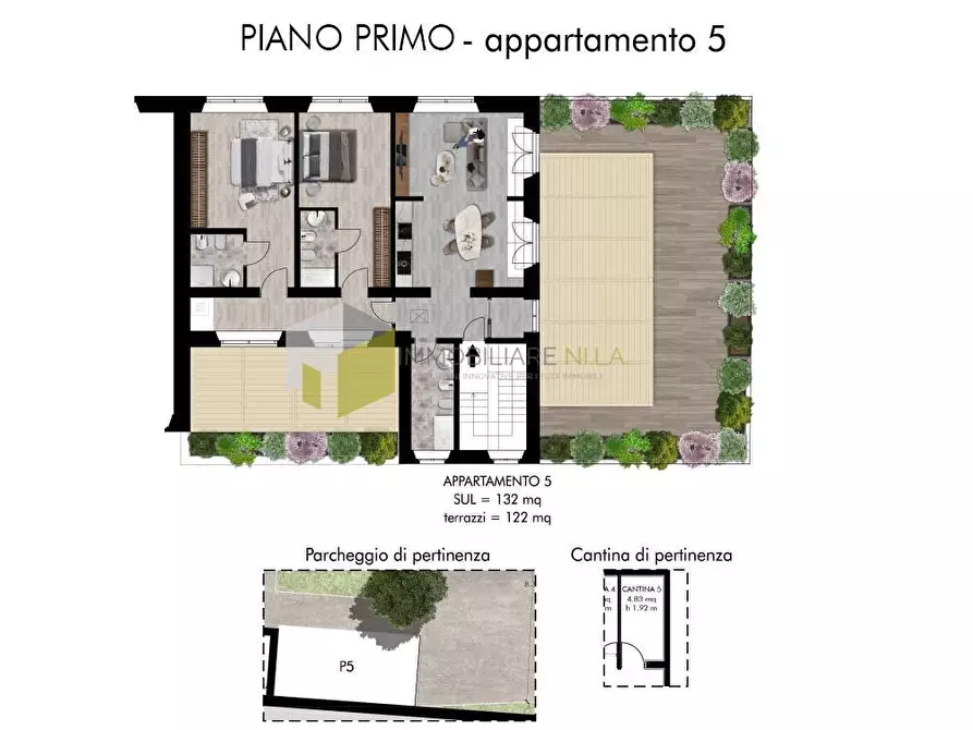 Immagine 13 di Appartamento in vendita  a Pisa