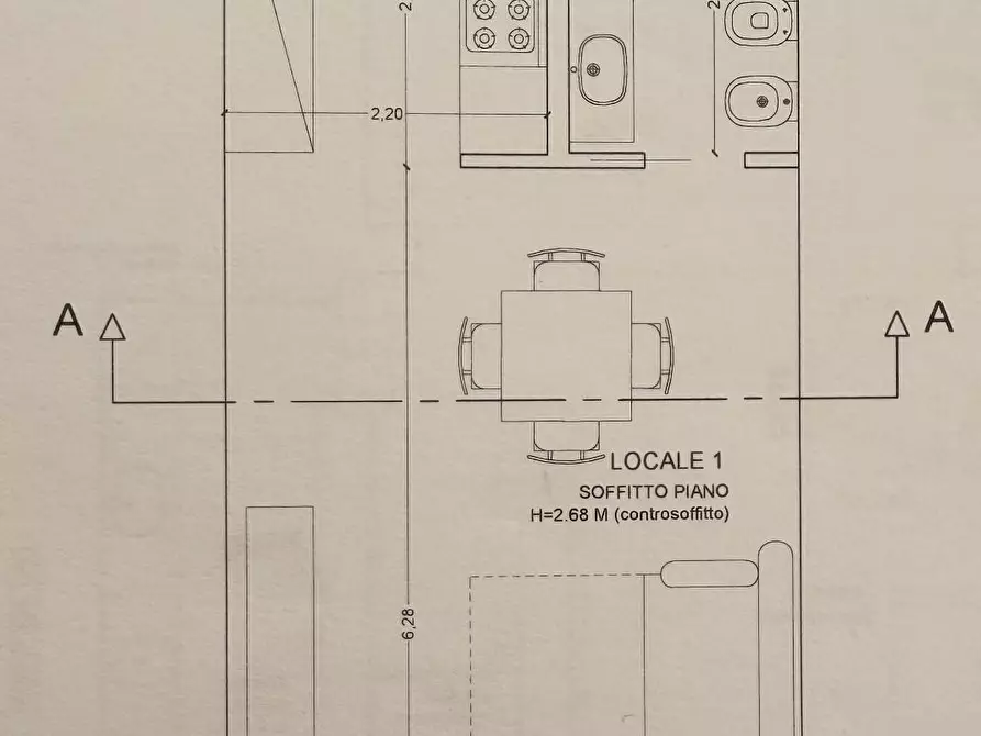 Immagine 1 di Ufficio in vendita  a Pisa