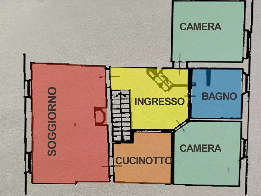 Immagine 9 di Appartamento in vendita  a Cascina
